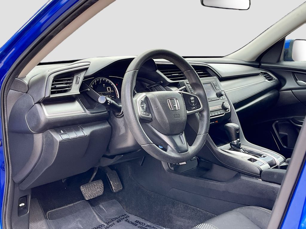 2018 Honda Civic LX Blue at DeMontrond Automotive Group