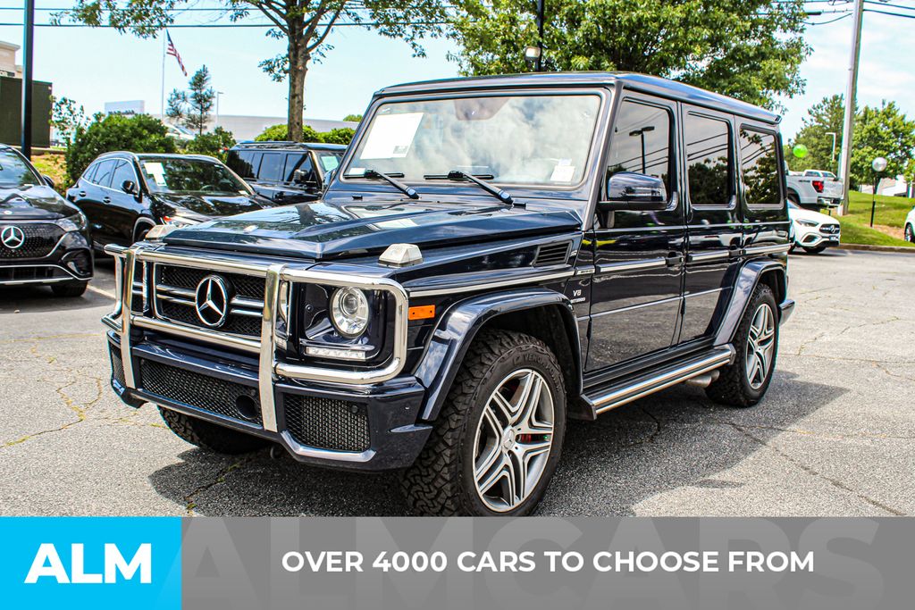 Used 2017 Blue Mercedes-Benz G 63 AMG® image 3