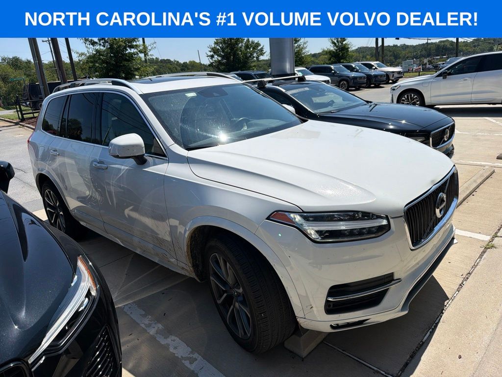 Ice White 2019 Volvo XC90 SUV / Crossover Front-Wheel Drive Automatic