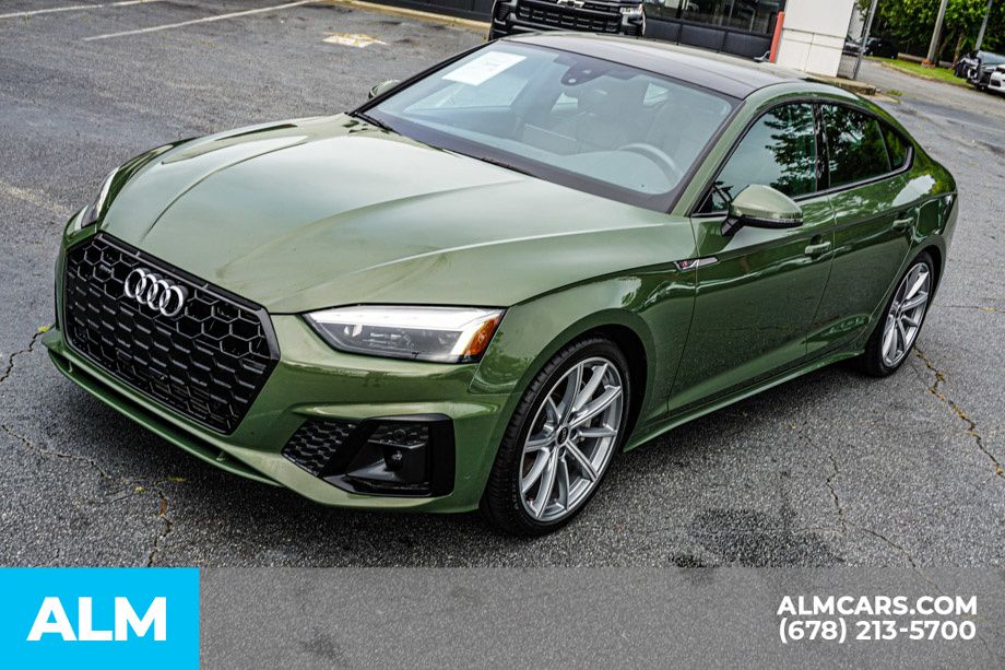 Used 2025 Green Audi 45 S line Premium image 14