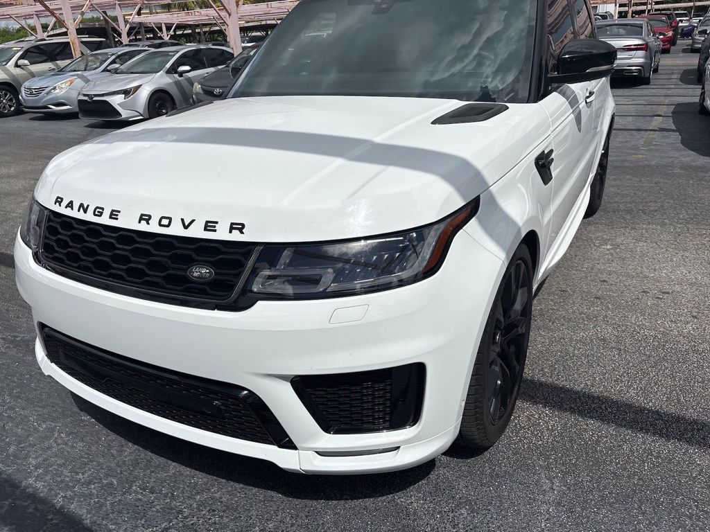 White 2022 Land Rover Range Rover Sport SUV / Crossover All-Wheel Drive 8-Speed Automatic