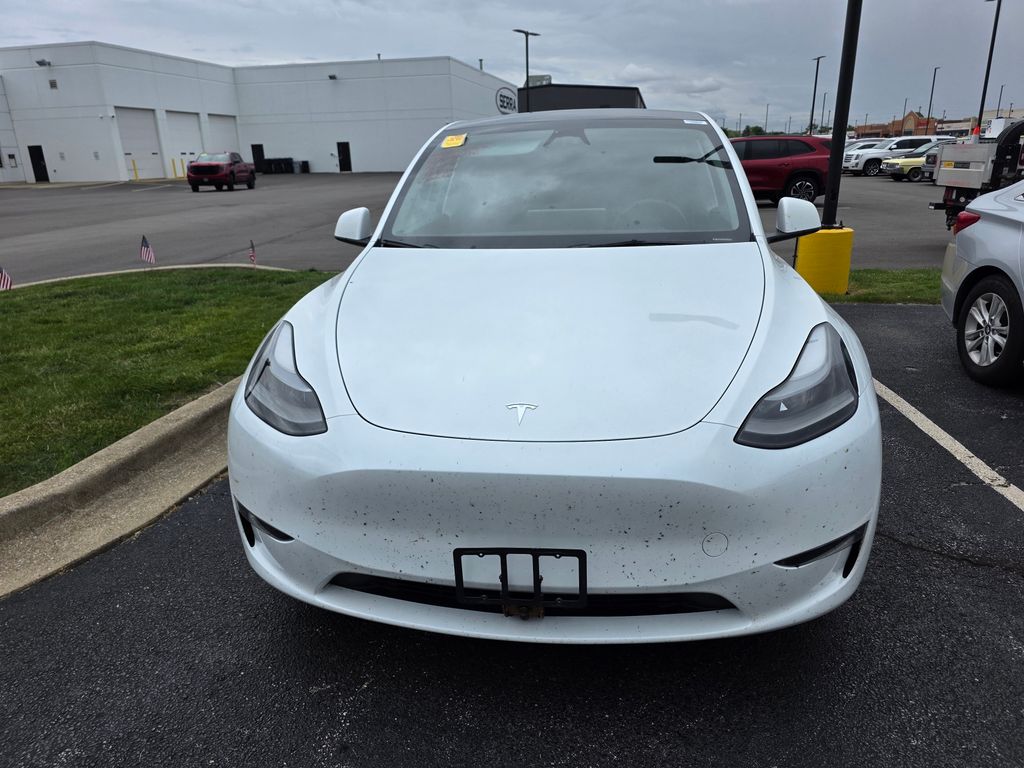 White 2023 Tesla Model Y Long Range AWD SUV / Crossover All-Wheel Drive 1-Speed Automatic