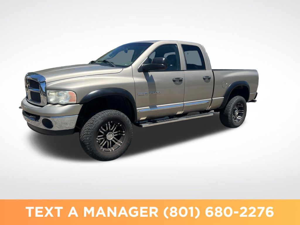 Light Almond Pearl Metallic 2005 Dodge RAM 2500 Pickup Truck Four-Wheel Drive 4-Speed Automatic