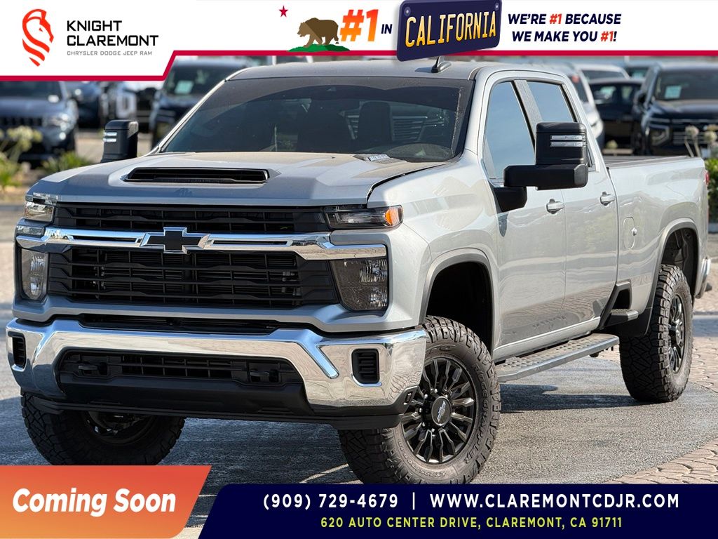 Sterling Gray Metallic 2026 Chevrolet Silverado 3500HD Pickup Truck Four-Wheel Drive Automatic