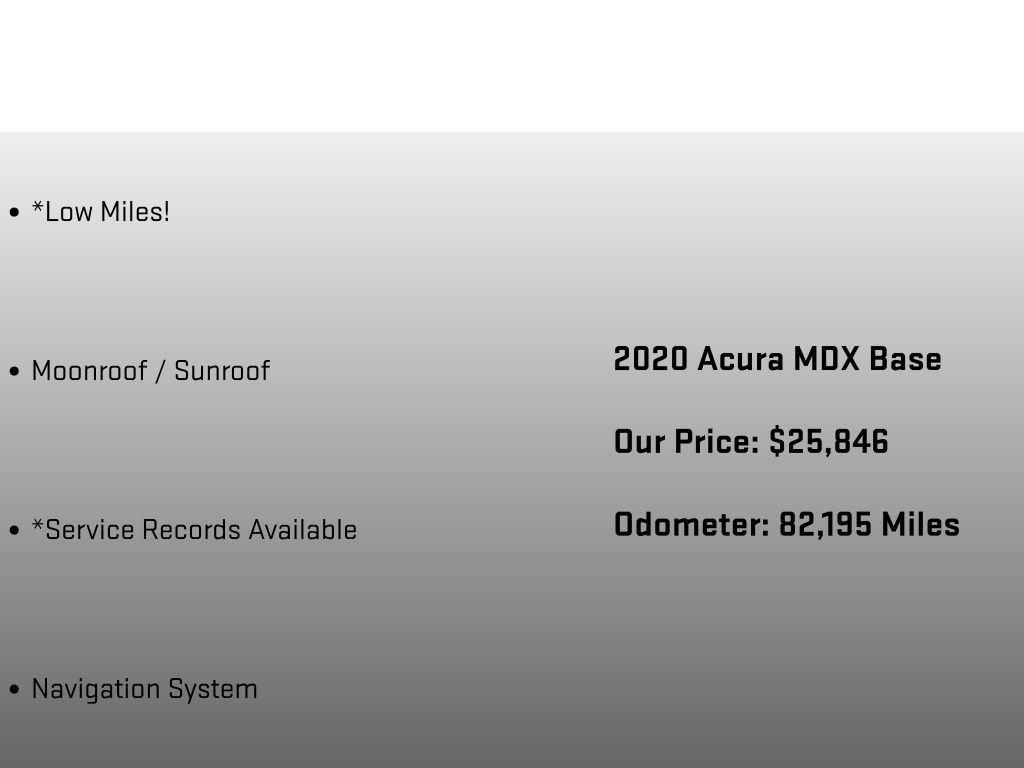 2020 Acura MDX Technology - 11