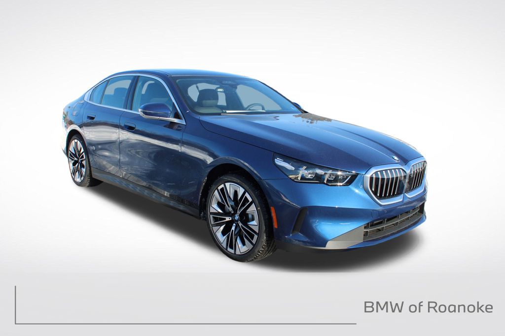 Phytonic Blue Metallic 2026 BMW 5 Series Sedan All-Wheel Drive 8-Speed Automatic