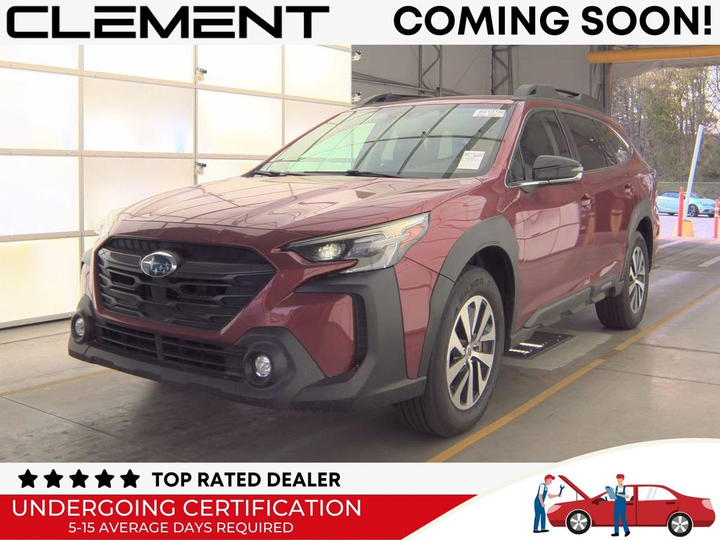 Crimson Red Pearl 2024 Subaru Outback Premium AWD SUV / Crossover All-Wheel Drive Continuously Variable Transmission