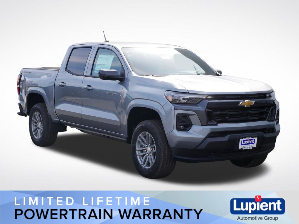 Sterling Gray Metallic 2026 Chevrolet Colorado LT Crew Cab 4WD Pickup Truck Four-Wheel Drive 8-Speed Automatic