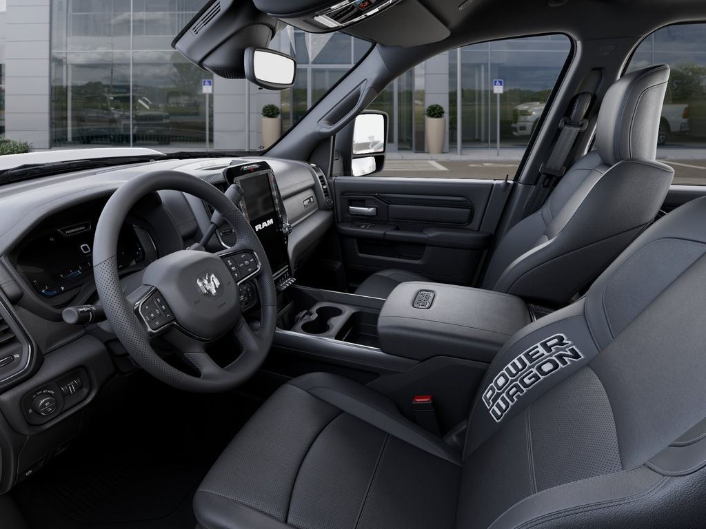 New 2025 Bright White Clearcoat Ram Rebel image 22