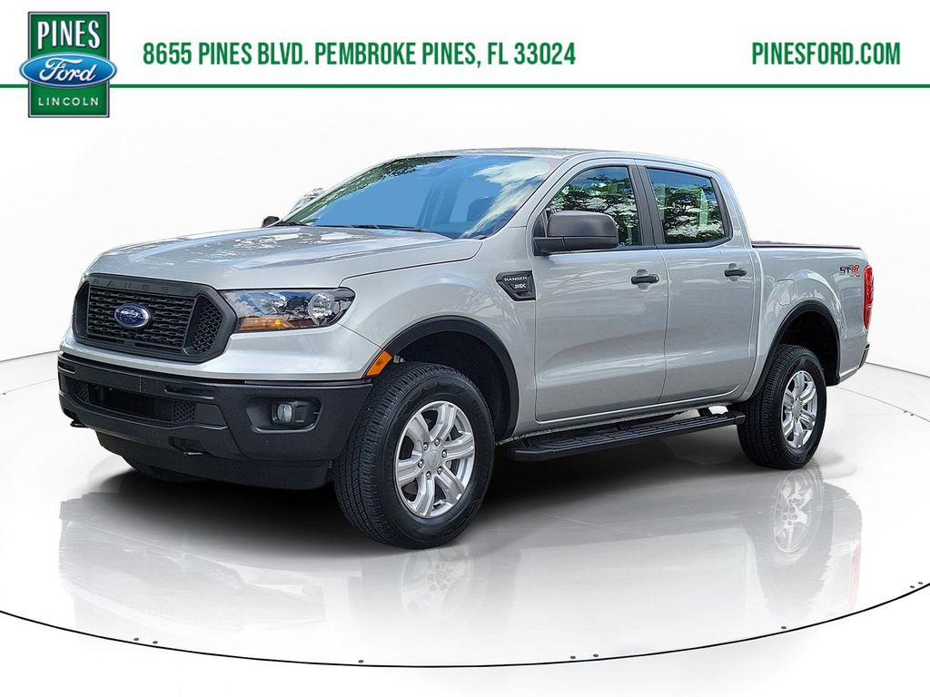 Ingot Silver 2019 Ford Ranger XL SuperCrew RWD Pickup Truck 4X2 Automatic