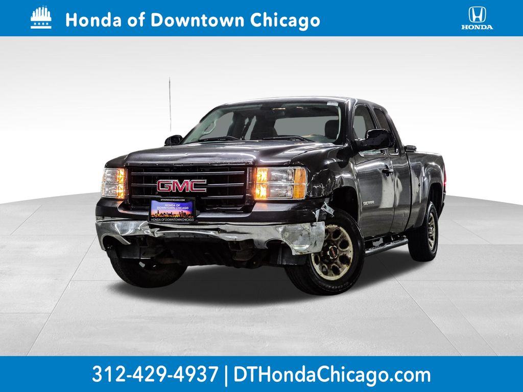 Storm Gray Metallic 2011 GMC Sierra 1500 Work Truck Ext. Cab Pickup Truck 4X2 4-Speed Automatic Overdrive