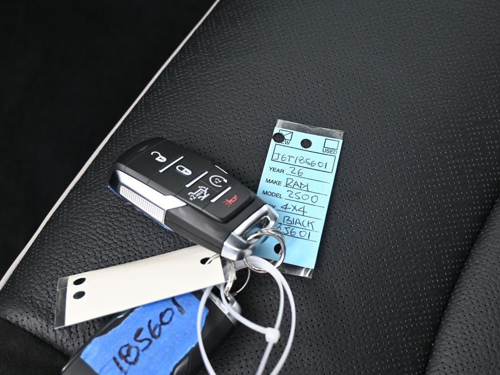 New 2026 Diamond Black Crystal Pearlcoat Ram Laramie image 18
