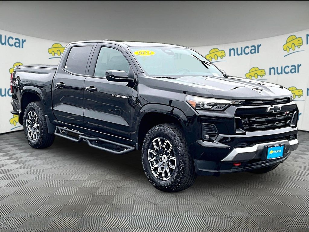 Black 2024 Chevrolet Colorado Pickup Truck Four-Wheel Drive 8-Speed Automatic