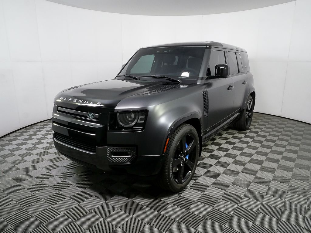 Santorini Black Metallic 2023 Land Rover Defender 110 Carpathian Edition AWD SUV / Crossover All-Wheel Drive 8-Speed Automatic