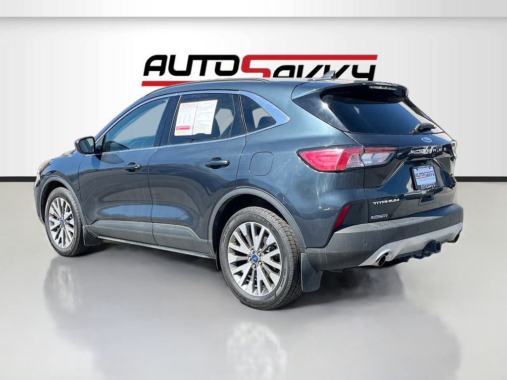 Used 2022 Blue Ford Titanium image 5