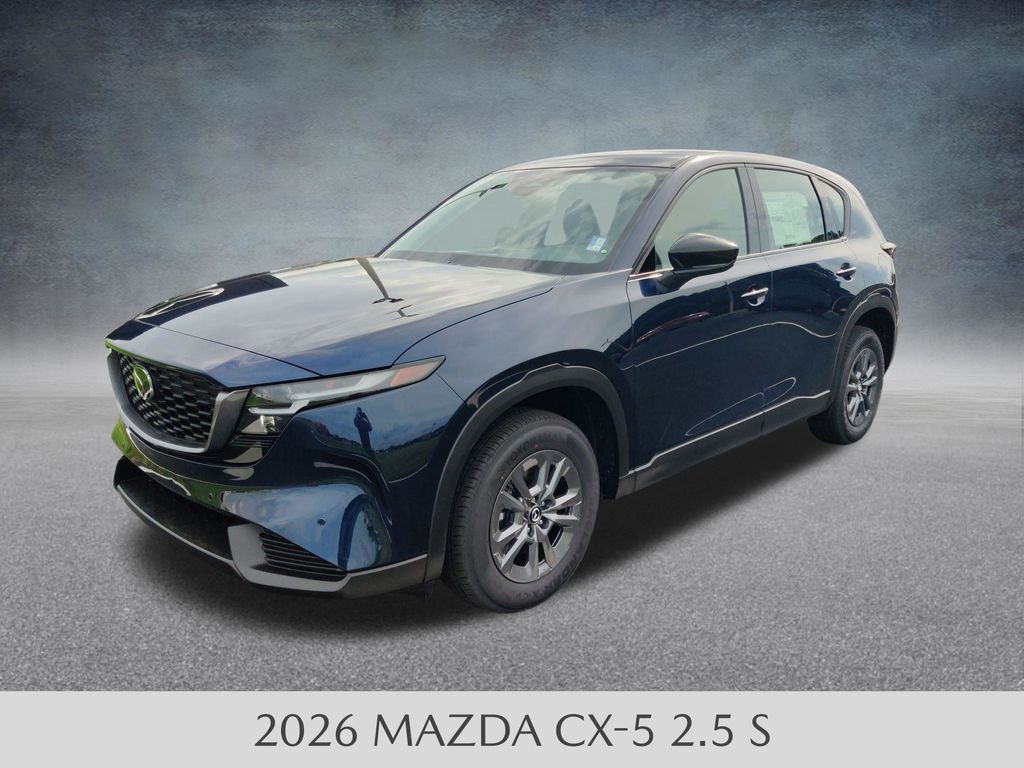 Navy Blue Mica 2026 Mazda CX-5 SUV / Crossover All-Wheel Drive 6-Speed Automatic