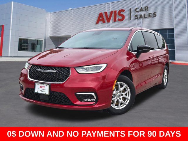 Red Hot Pearlcoat 2025 Chrysler Pacifica Select FWD Minivan Front-Wheel Drive 9-Speed Automatic