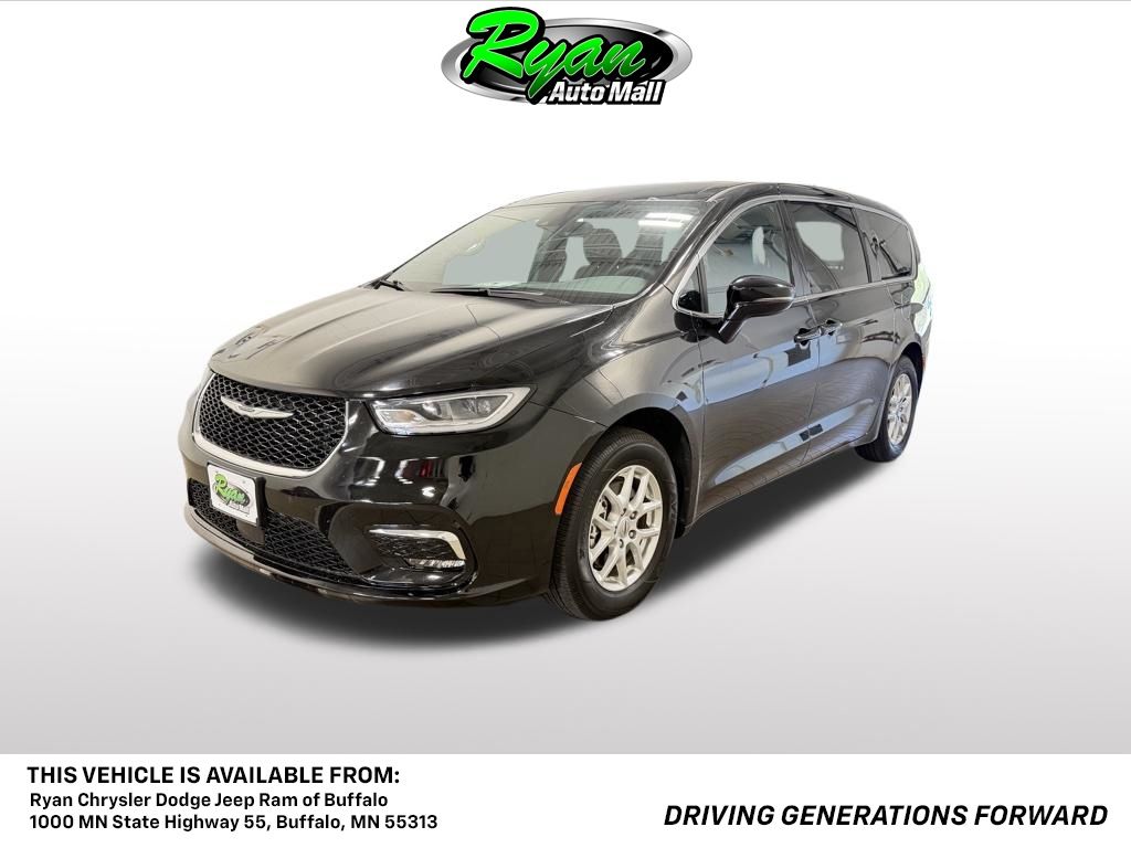 Diamond Black Crystal Pearlcoat 2025 Chrysler Pacifica Select FWD Minivan Front-Wheel Drive 9-Speed Automatic