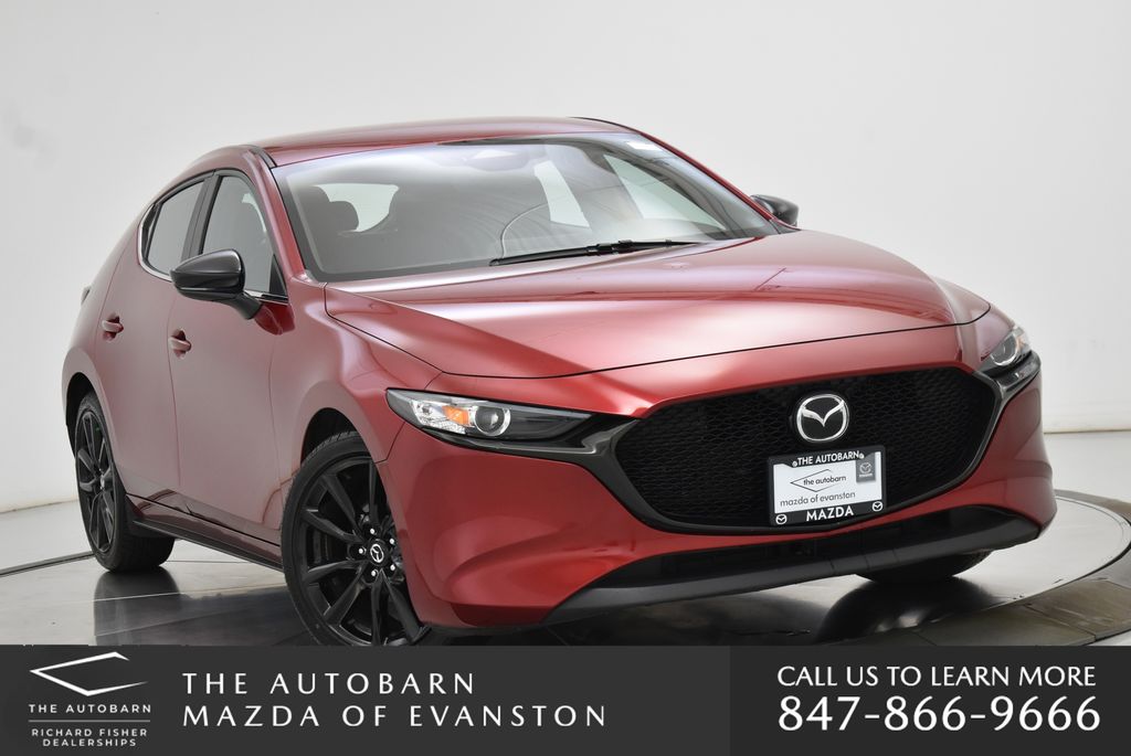 Soul Red Crystal Metallic 2024 Mazda MAZDA3 Hatchback Front-Wheel Drive 6-Speed Automatic