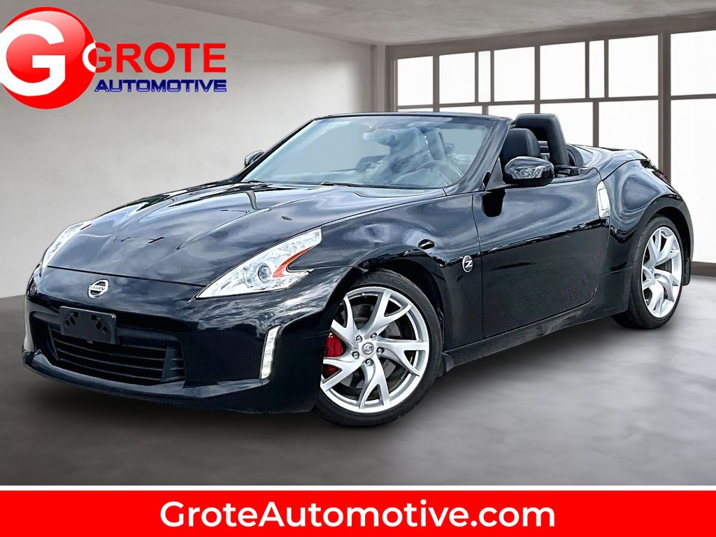 Gray (Magnetic Black) 2016 Nissan 370Z Convertible Rear-Wheel Drive 7-Speed Automatic