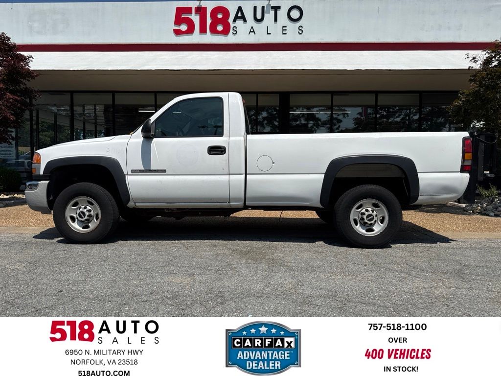 Summit White 2007 GMC Sierra 2500HD Classic Pickup Truck Rear-Wheel Drive 4-Speed Automatic