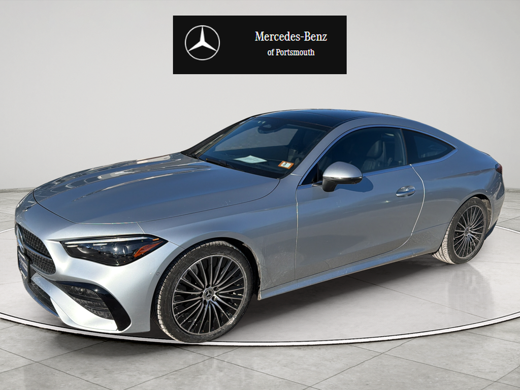 Cirrus Silver Metallic 2026 Mercedes-Benz CLE 300 4MATIC Coupe All-Wheel Drive 9-Speed Automatic
