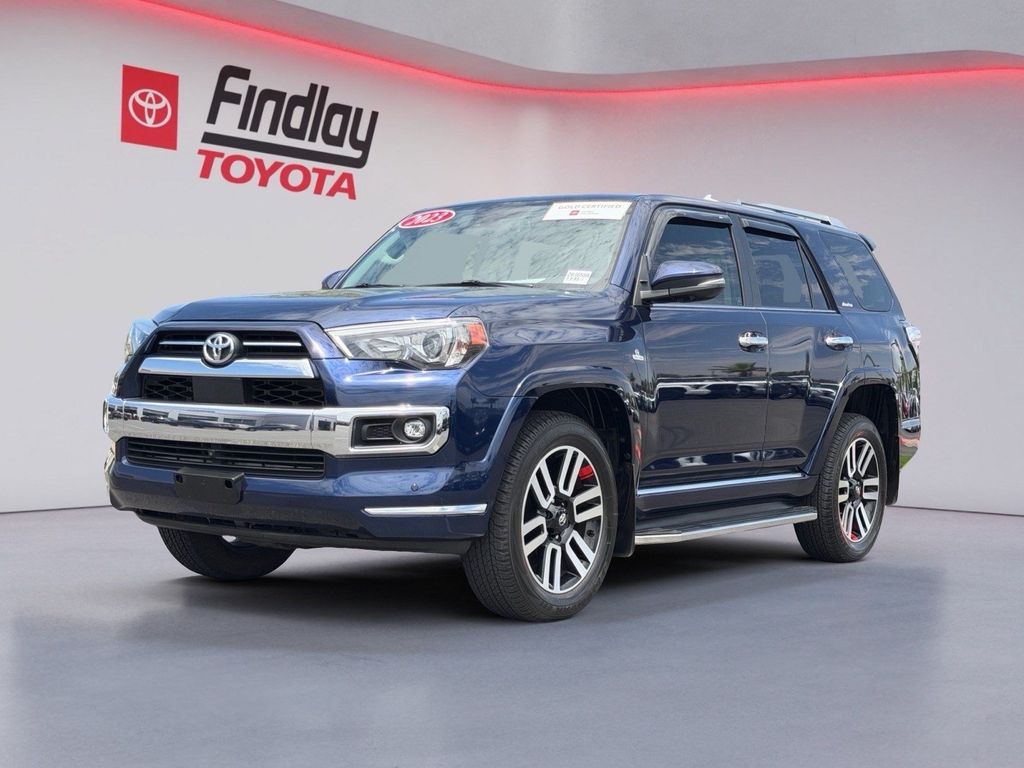 Nautical Blue Metallic 2023 Toyota 4Runner SUV / Crossover All-Wheel Drive 5-Speed Automatic