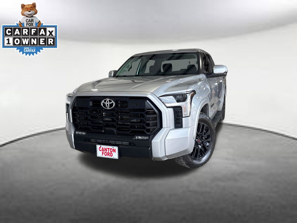 Celestial Silver Metallic 2024 Toyota Tundra SR5 CrewMax Cab 4WD Pickup Truck Four-Wheel Drive Automatic