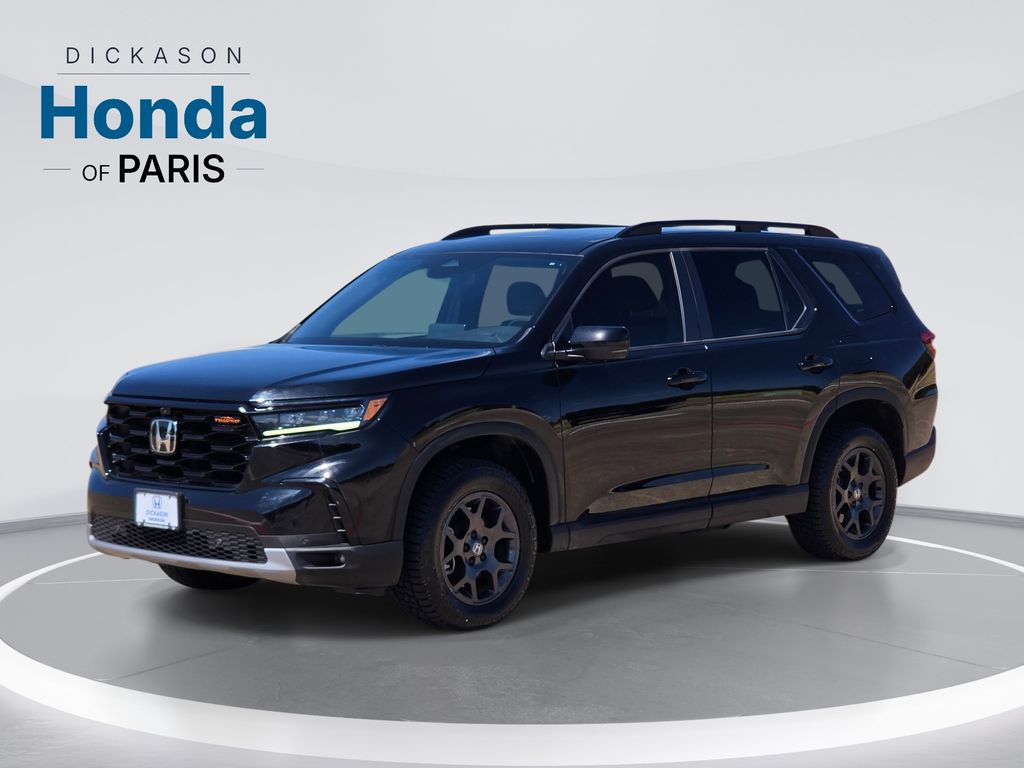 Crystal Black 2025 Honda Pilot SUV / Crossover All-Wheel Drive Automatic