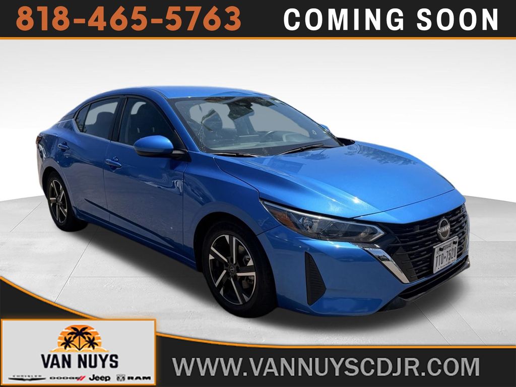 Electric Blue Metallic 2024 Nissan Sentra Sedan Front-Wheel Drive Continuously Variable Transmission