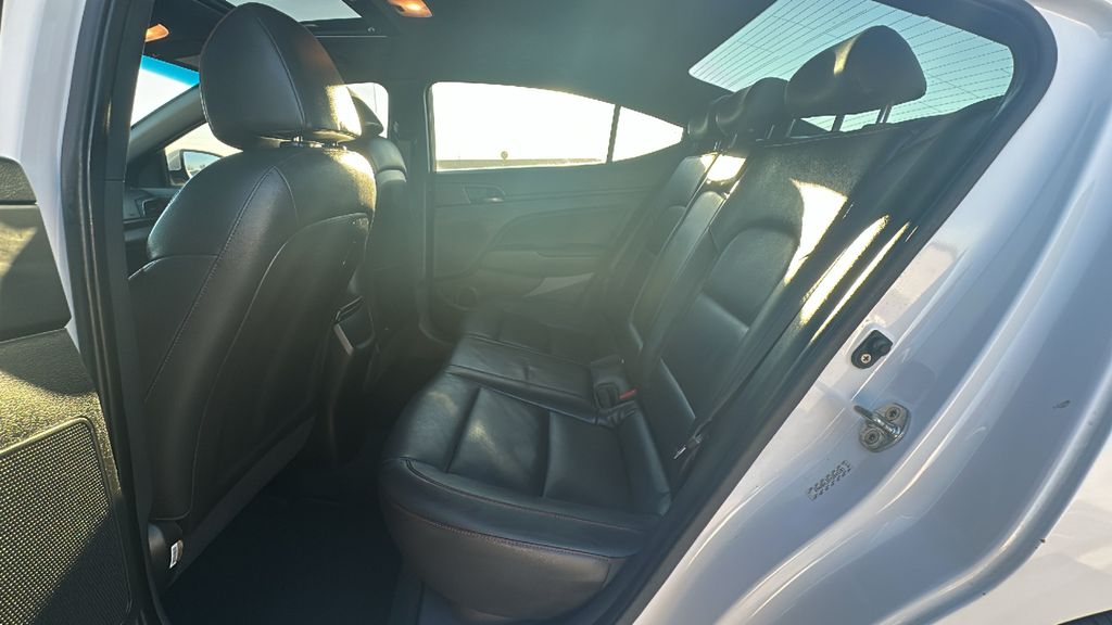 2019 Hyundai Elantra Sport White at DeMontrond Mazda