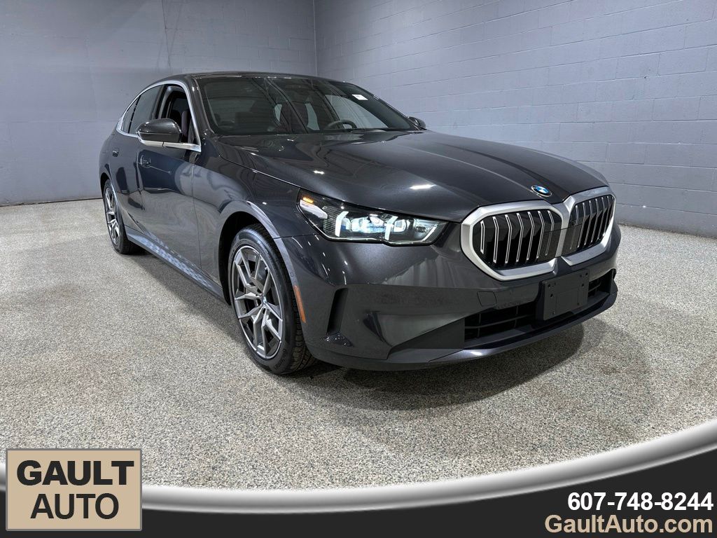 Gray (Dark Graphite Metallic) 2026 BMW 5 Series Sedan All-Wheel Drive 8-Speed Automatic