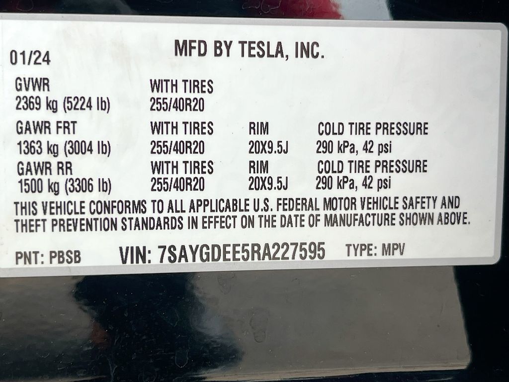 Used 2024 Black Tesla Long Range image 28