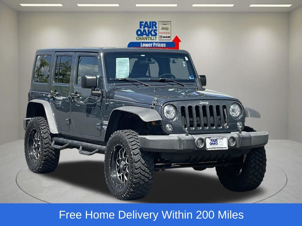 Rhino Clearcoat 2017 Jeep Wrangler SUV / Crossover Four-Wheel Drive 5-Speed Automatic