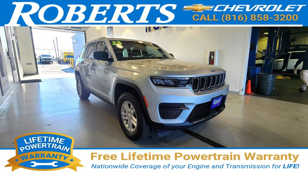 Silver Zynith 2023 Jeep Grand Cherokee SUV / Crossover Four-Wheel Drive 8-Speed Automatic