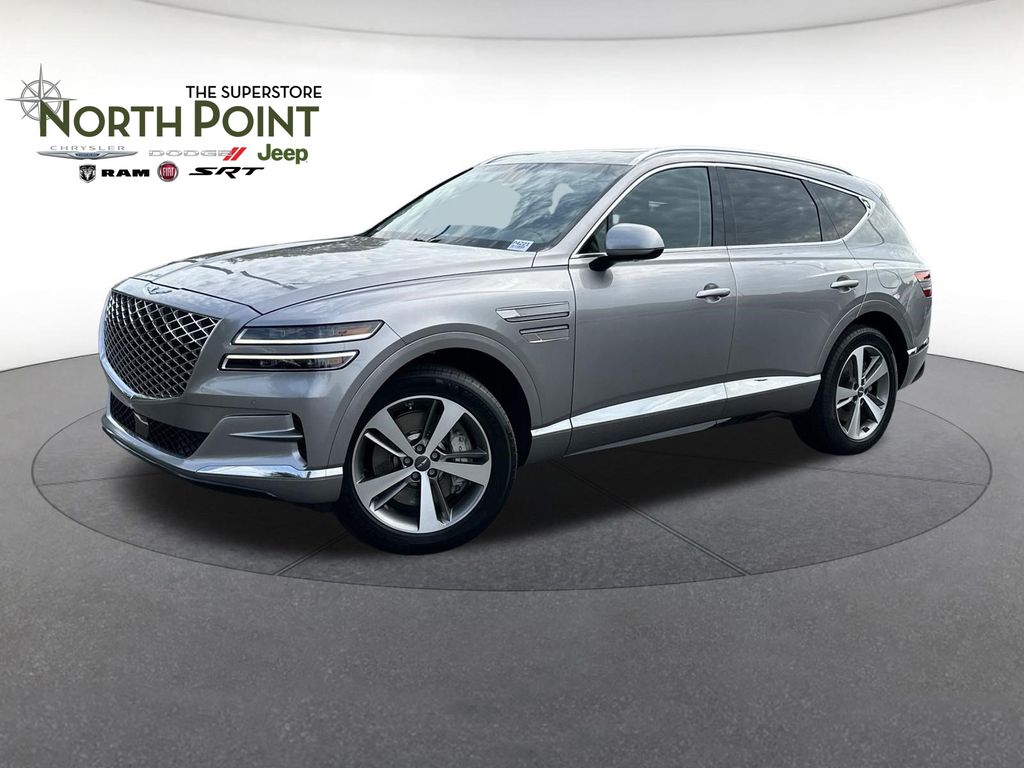 Savile Silver 2021 Genesis GV80 SUV / Crossover All-Wheel Drive 8-Speed Automatic