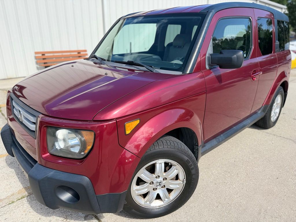 Red (Burgundy) 2007 Honda Element SUV / Crossover Front-Wheel Drive 5-Speed Automatic