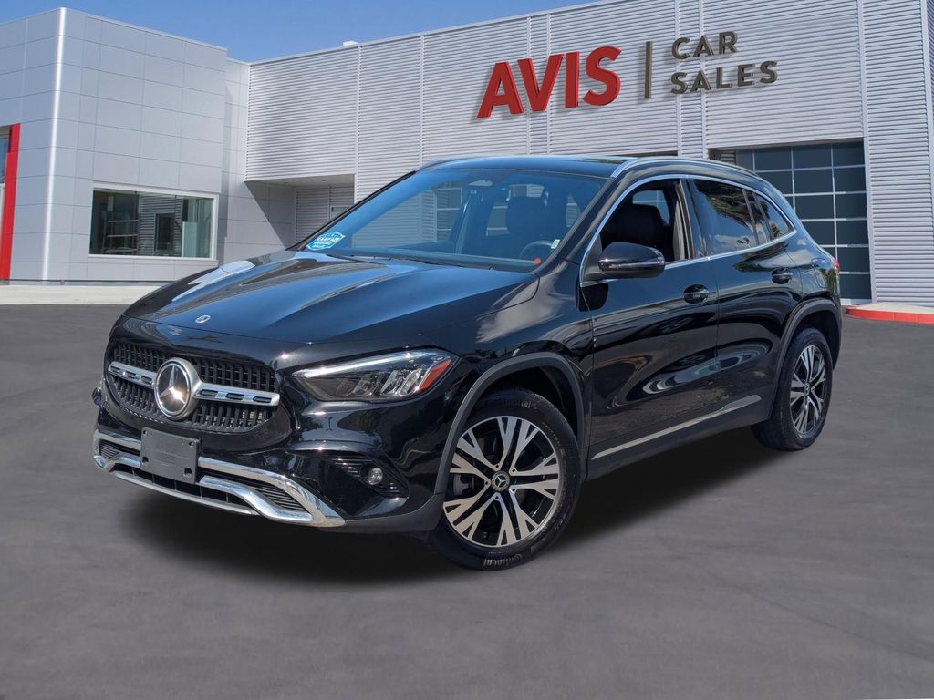 Black 2025 Mercedes-Benz GLA 250 FWD SUV / Crossover Front-Wheel Drive 8-Speed Dual Clutch