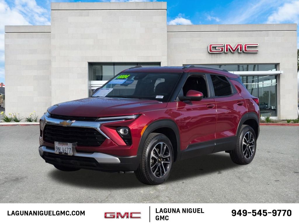 Red (Crimson Metallic) 2024 Chevrolet Trailblazer LT AWD SUV / Crossover Four-Wheel Drive 9-Speed Automatic