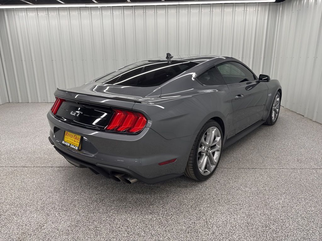 2022 Ford Mustang GT Premium Gray at Emmons Autoplex