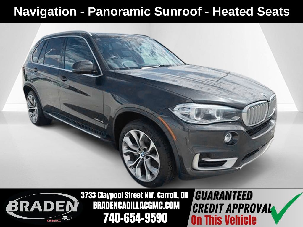 Gray (Dark Graphite) 2018 BMW X5 SUV / Crossover All-Wheel Drive 8-Speed Automatic