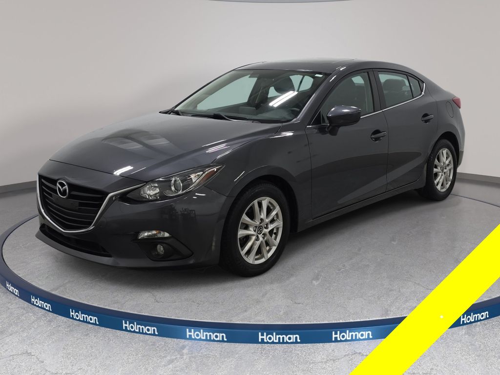 Meteor Gray Mica 2015 Mazda MAZDA3 Sedan Front-Wheel Drive 6-Speed Automatic