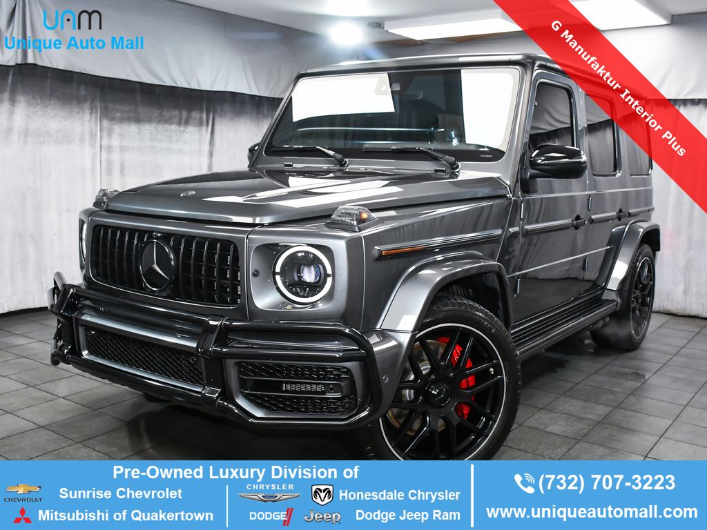 Gray (designo Graphite Metallic) 2021 Mercedes-Benz G-Class AMG G 63 4MATIC SUV / Crossover All-Wheel Drive 9-Speed Automatic