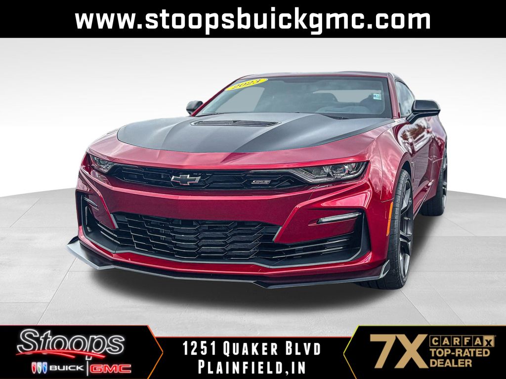 Radiant Red Tintcoat 2023 Chevrolet Camaro 1SS Coupe RWD Coupe Rear-Wheel Drive 6-Speed Manual