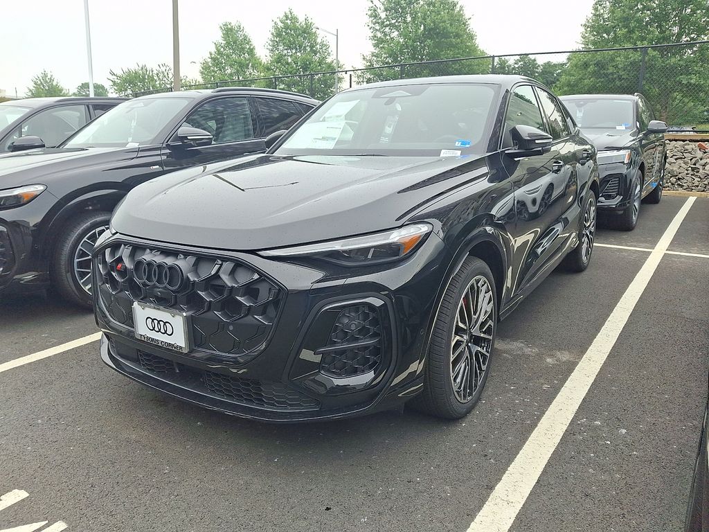 Mythos Black Metallic 2026 Audi SQ5 Sportback Sedan All-Wheel Drive 7-Speed Automatic