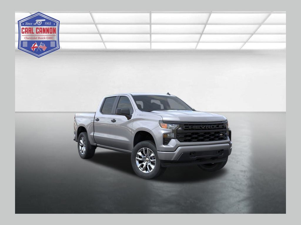 Sterling Gray Metallic 2026 Chevrolet Silverado 1500 Pickup Truck Four-Wheel Drive 8-Speed Automatic