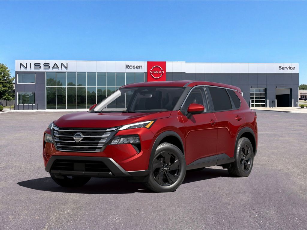 Red (Scarlet Ember Tintcoat) 2026 Nissan Rogue SUV / Crossover All-Wheel Drive Continuously Variable Transmission