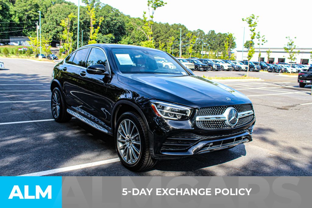 Used 2021 Black Mercedes-Benz GLC 300 Coupe image 4
