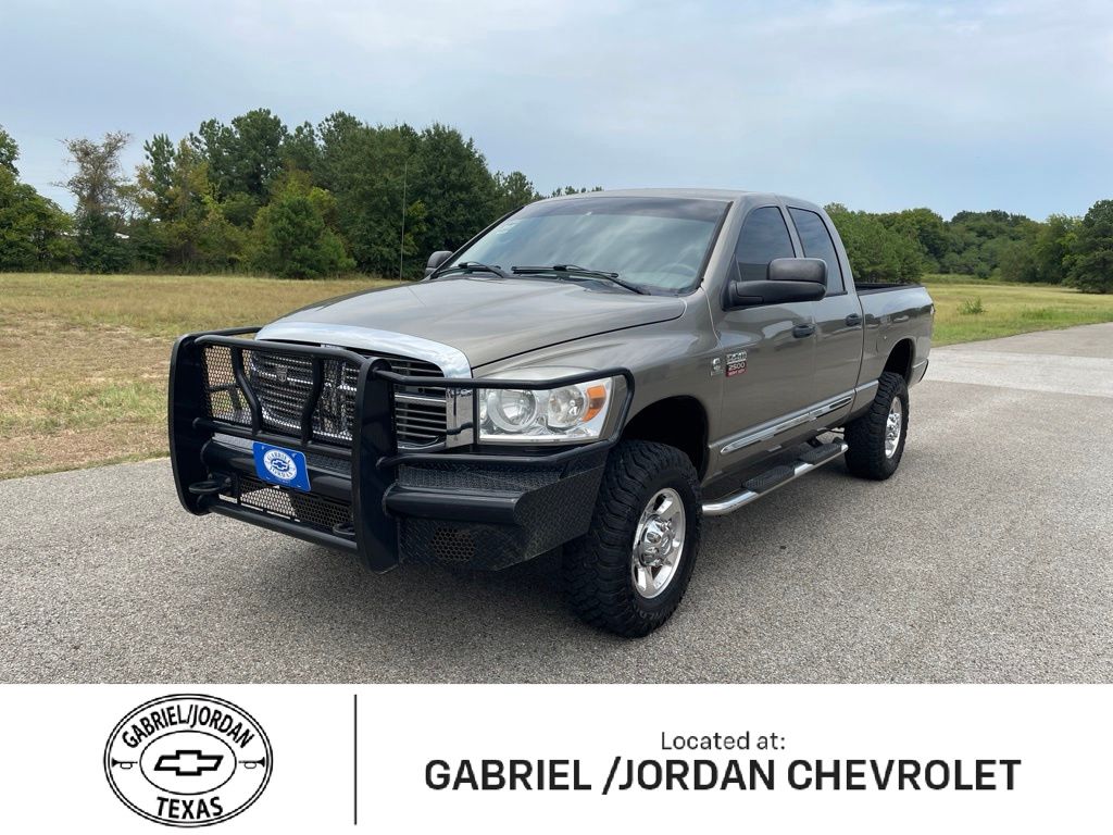 Brown (Light Khaki Metallic Clearcoat) 2008 Dodge RAM 2500 Pickup Truck Four-Wheel Drive 6-Speed Automatic