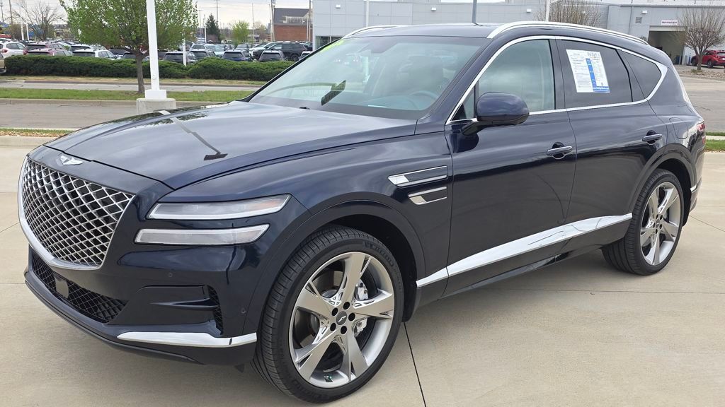 Capri Blue 2024 Genesis GV80 3.5T AWD SUV / Crossover All-Wheel Drive 8-Speed Automatic